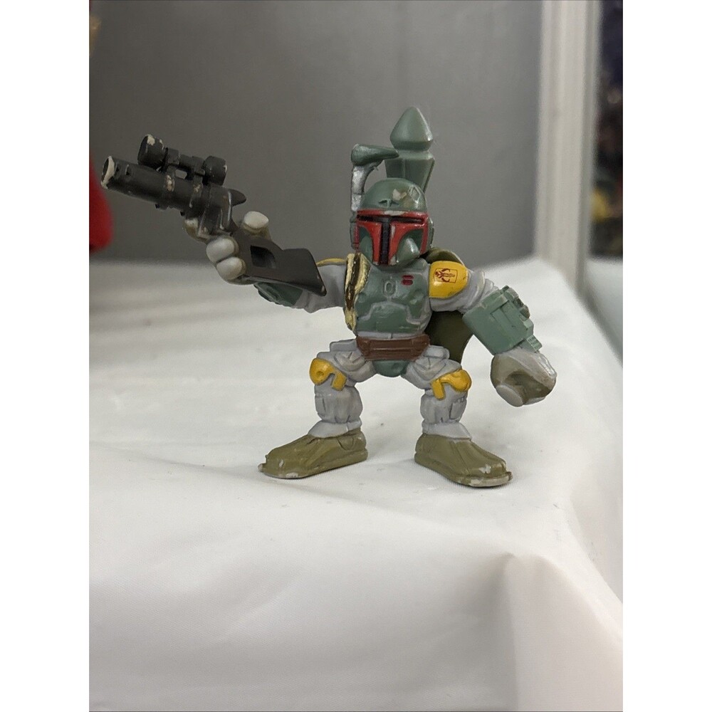 Hasbro Playskool Star Wars Galactic Heroes RARE BOBA FETT 3"